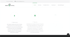 Desktop Screenshot of haake-it.net