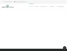Tablet Screenshot of haake-it.net